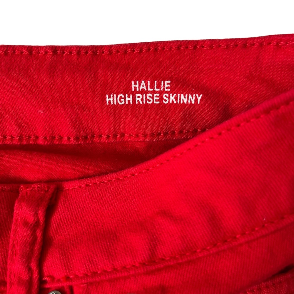 Velvet Heart Red High Rise Jeans - Picture 5 of 9